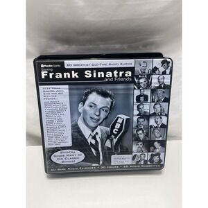 FRANK SINATRA AND FRIENDS 60 RADIO SHOWS 20 CASSETTE BOX SET 60 Rare Episodes